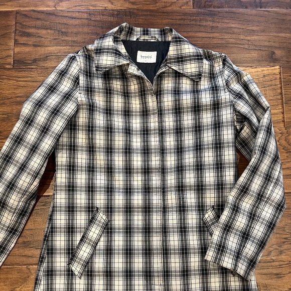 Bossini ladies black and white check coat - Picture 8 of 12